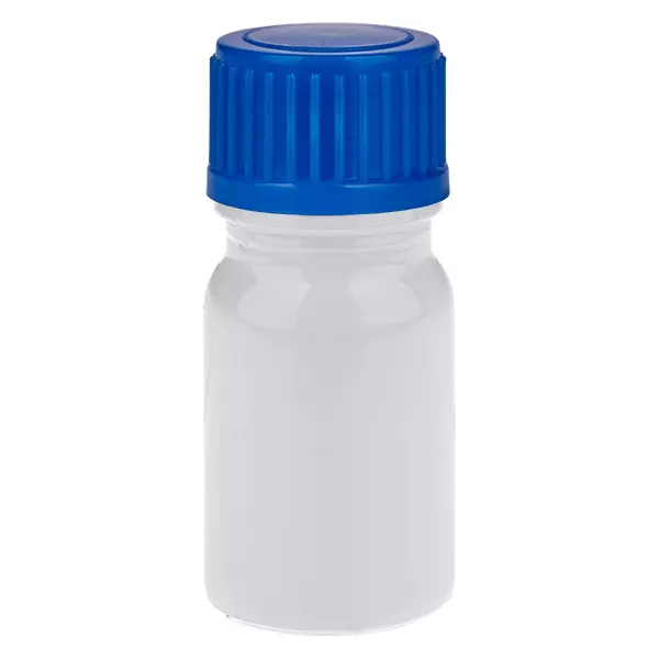5 ml flaska 11 mm skruvkork blå standard WhiteLine UT18/5 5 ml flaska 11 mm skruvkork blå standard WhiteLine UT18/5