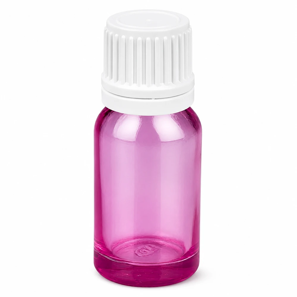 10ml droppflaska 0,7mm vit Originality skruvkork PurpleLine UT18/10