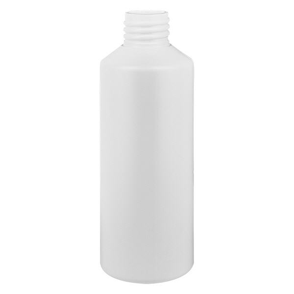 Apoteksflaska HDPE 100ml vit, utan lock Apoteksflaska HDPE 100ml vit, utan lock