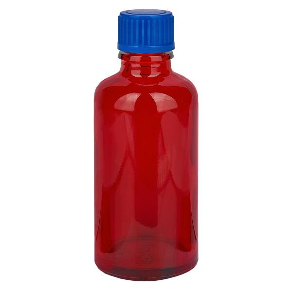 50ml flaska 11mm skruvkork blå standard RedLine UT18/50 50ml flaska 11mm skruvkork blå standard RedLine UT18/50