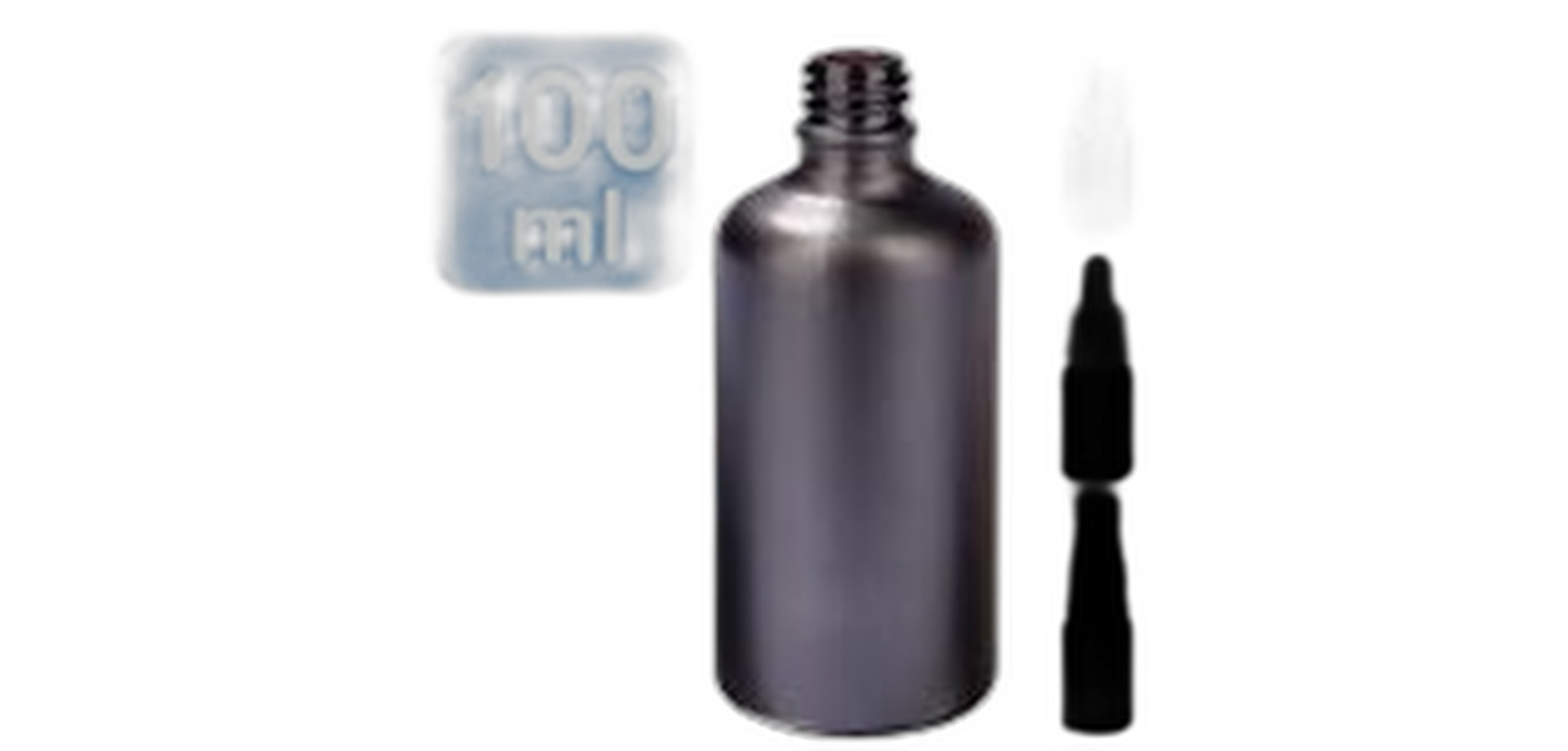 Apoteksflaskor BlackLine 100 ml UT18