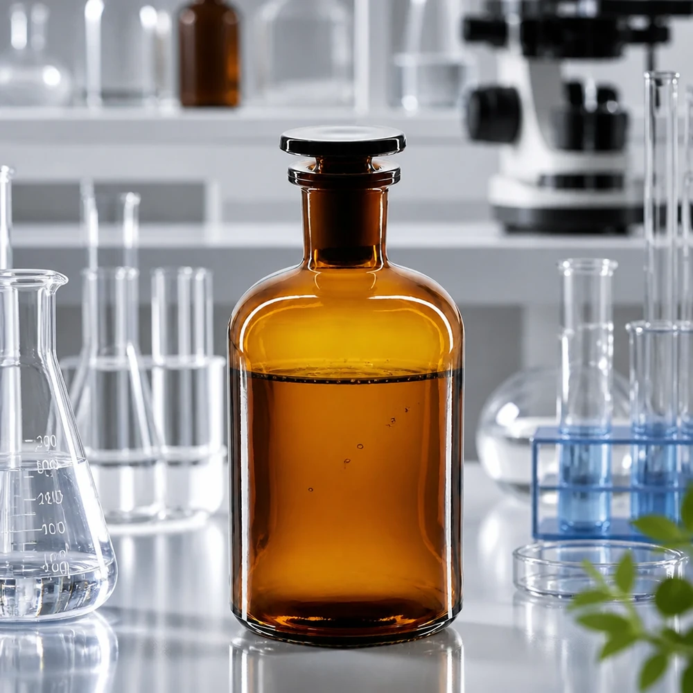 Flaska med rund axel 250ml brun glaspropp med smal hals Klassisk apoteksflaska, 250 ml, brunt glas, smal hals med glaspropp för laboratoriekemikalier