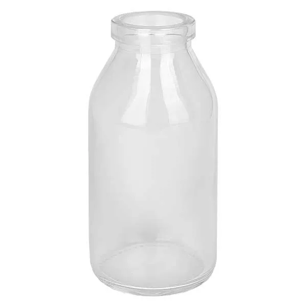 Rund 100ml klar, öppning 22mm, utan kork 22/26 Rund 100ml klar, öppning 22mm, utan kork 22/26