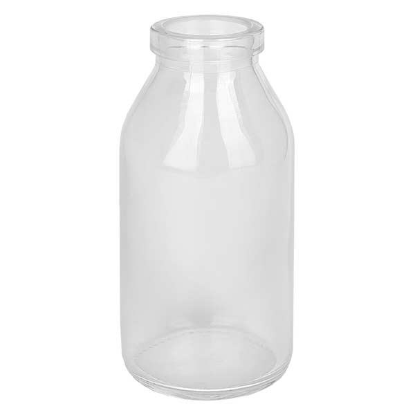 Rund 100ml klar, öppning 22mm, utan kork 22/26 Rund 100ml klar, öppning 22mm, utan kork 22/26