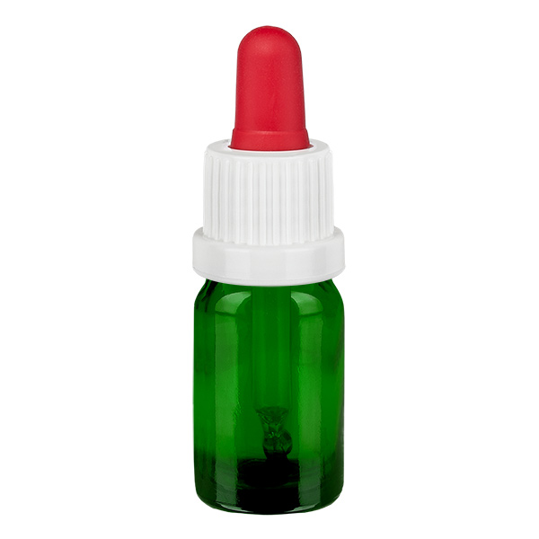5 ml pipettflaska vit/röd med säkerhetsförslutning GreenLine UT18/5 5 ml pipettflaska vit/röd med säkerhetsförslutning GreenLine UT18/5