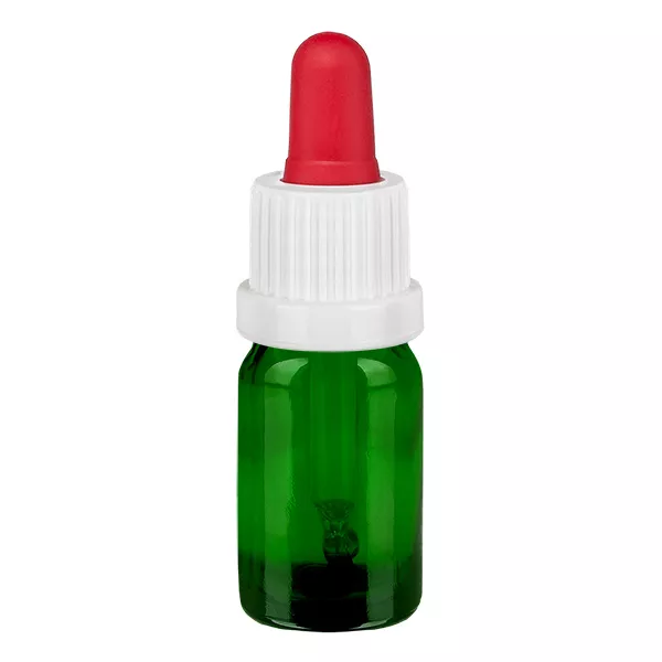 5 ml pipettflaska vit/röd med säkerhetsförslutning GreenLine UT18/5 5 ml pipettflaska vit/röd med säkerhetsförslutning GreenLine UT18/5
