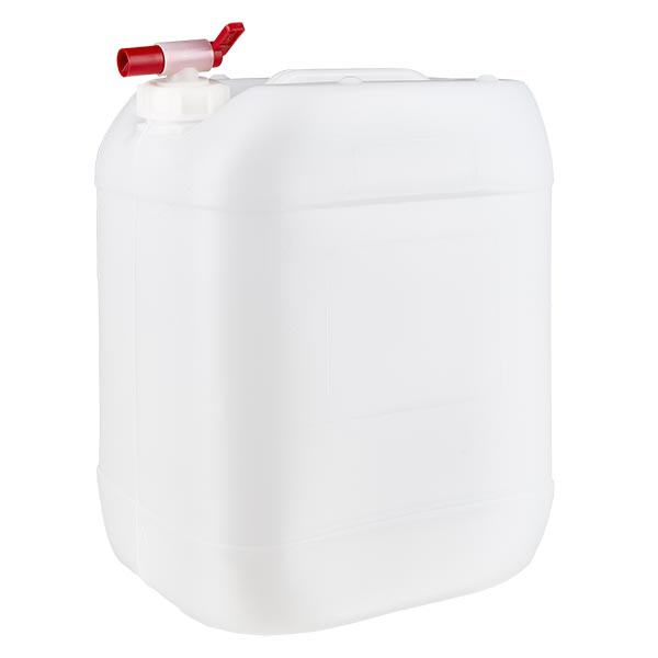 20 liters dunk med avtappningskran 20 liters dunk med avtappningskran