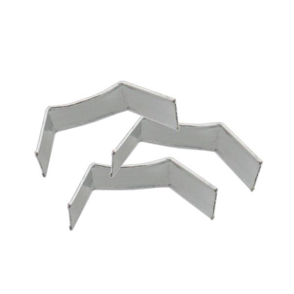 1 pappersklämma, längd 33, silver