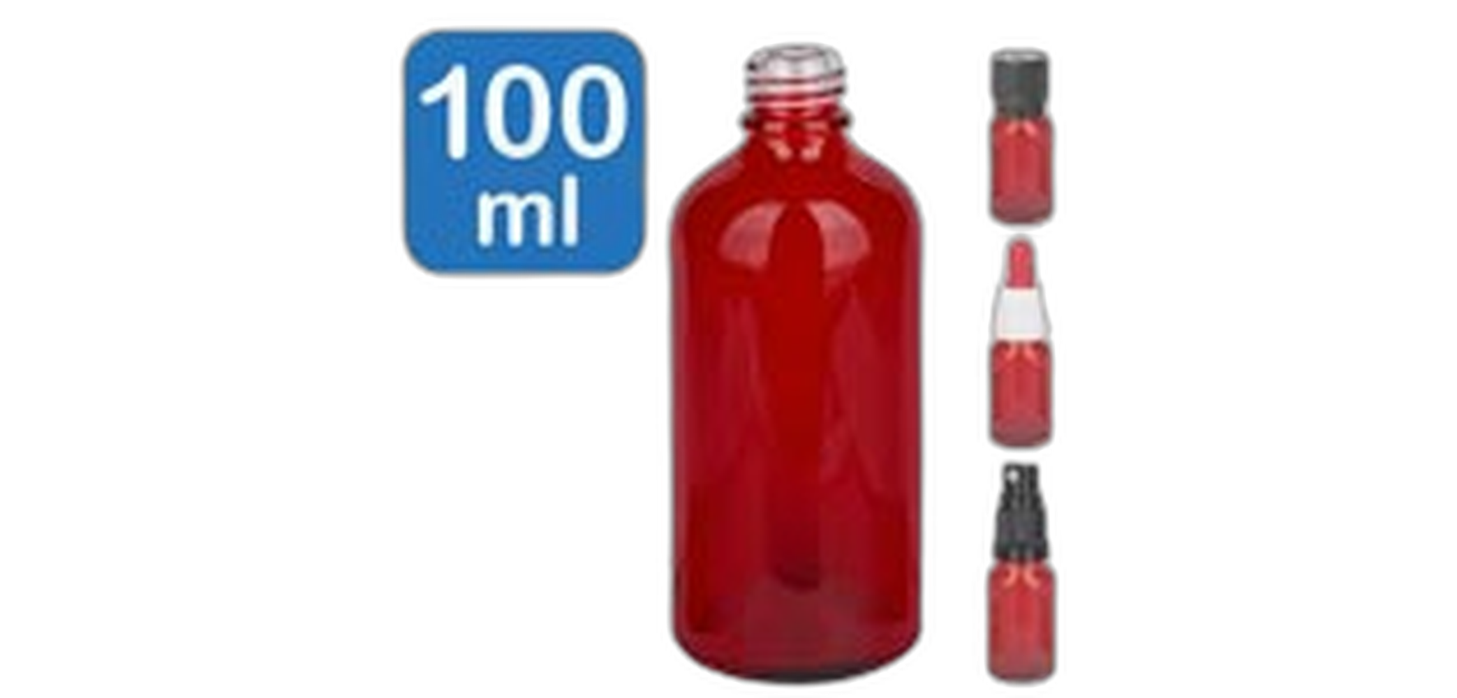 RedLine apoteksflaskor, 100 ml