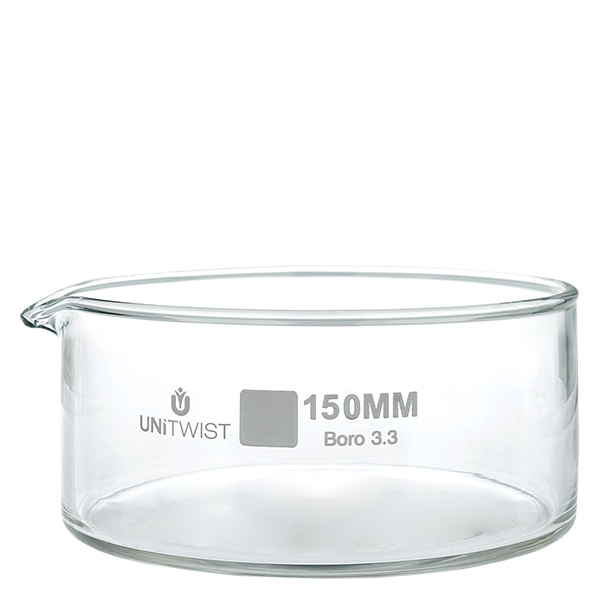Kristallisationskärl ø150 mm, borosilikatglas UNiTWIST Kristallisationskärl ø150 mm, borosilikatglas UNiTWIST