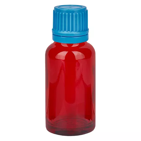 20ml flaska 11mm skruvkork blå sabotageskydd RedLine UT18/20 20ml flaska 11mm skruvkork blå sabotageskydd RedLine UT18/20