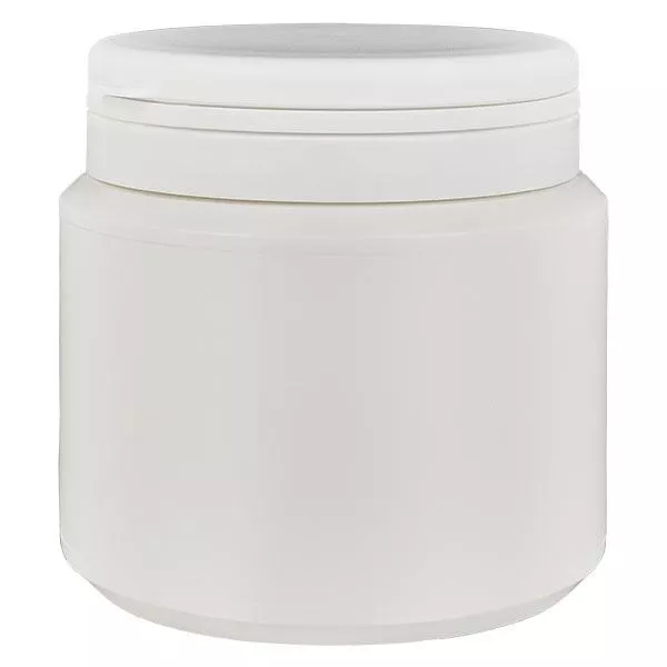 Kapselbox 500 ml vit med Jaycap säkerhetsförslutning vit Kapselbox 500 ml vit med Jaycap säkerhetsförslutning vit
