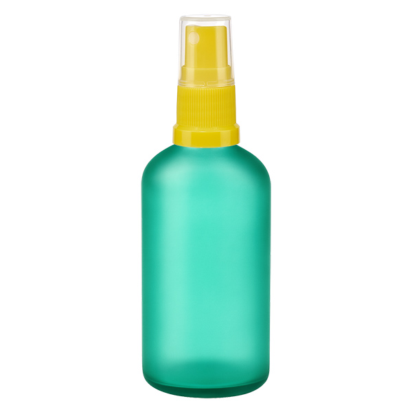 100ml Sprayflaska gul/transparent standardlock GreenLine UT18/100 100ml Sprayflaska gul/transparent standardlock GreenLine UT18/100