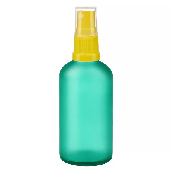 100ml Sprayflaska gul/transparent standardlock GreenLine UT18/100 100ml Sprayflaska gul/transparent standardlock GreenLine UT18/100