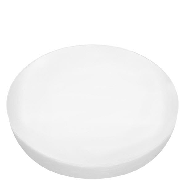 Silikonlock vit UNiTWIST för WECK RR80 Vitt silikonlock UNiTWIST för WECK burkar RR80 rund platt på vit bakgrund Produktfoto