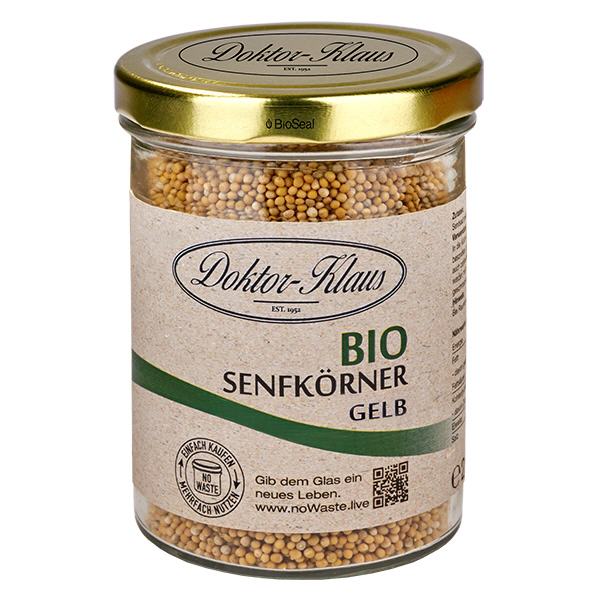 Organiska senapsfrön gula 250g Doktor-Klaus noWaste Organiska senapsfrön gula 250g Doktor-Klaus noWaste