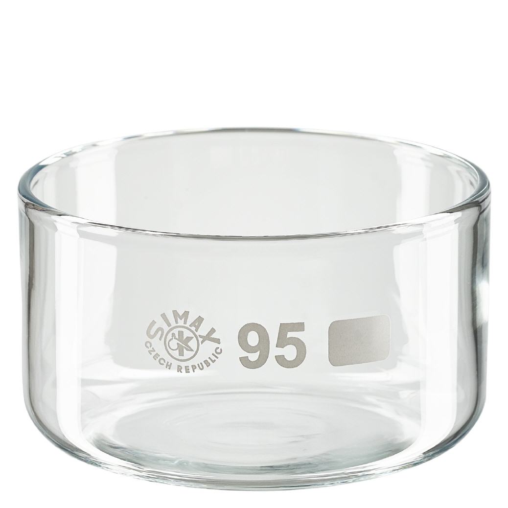 300ml kristalliseringsskål utan pip borosilikat ø95mm 300ml kristalliseringsskål utan pip borosilikat ø95mm