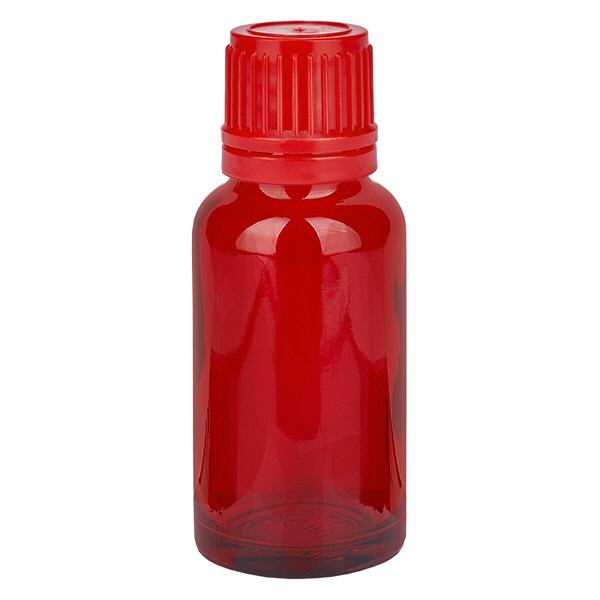 20ml flaska 11mm skruvkork röd sabotagesäker kapsyl RedLine UT18/20 20ml flaska 11mm skruvkork röd sabotagesäker kapsyl RedLine UT18/20
