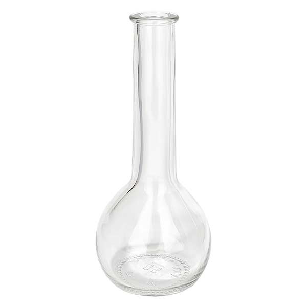 Glasflaska Tulip 200ml klarglas, öppning 18mm, utan kork 18/22mm