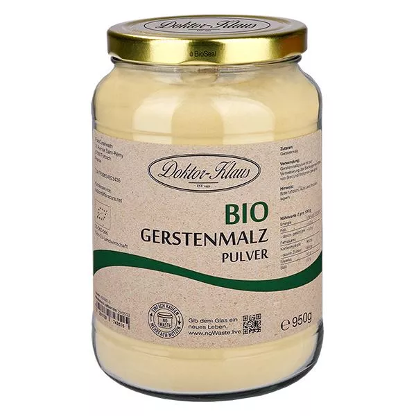 Ekologiskt kornmaltpulver 950g Doktor-Klaus noWaste