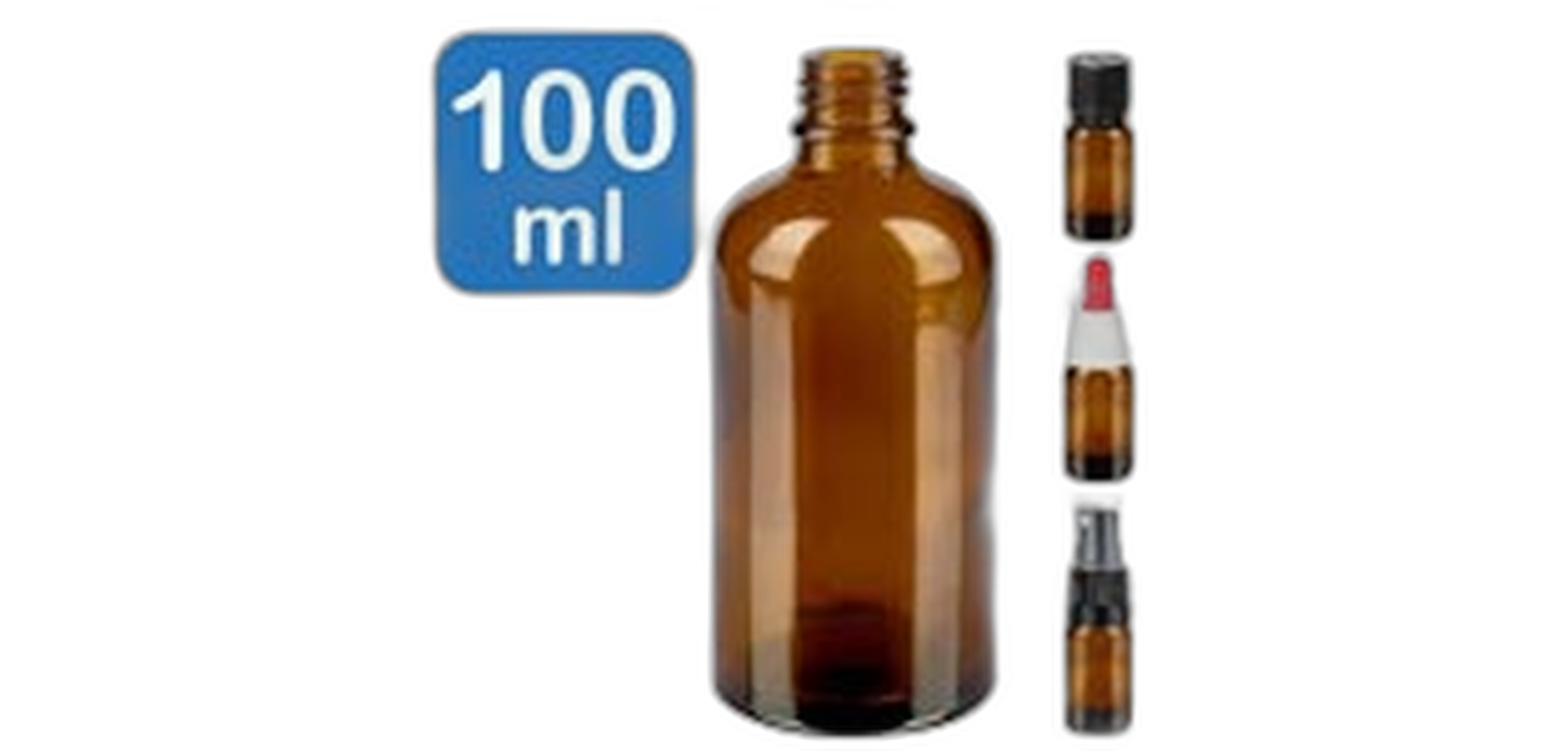Apoteksflaskor BrownLine 100 ml UT18