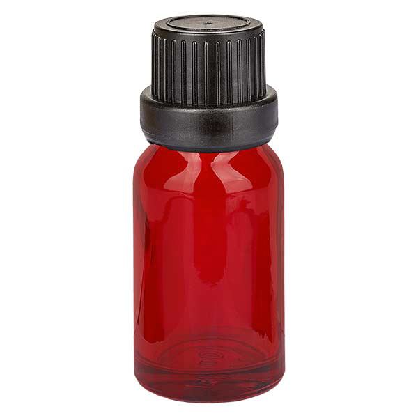 10 ml droppflaska 2 mm med säkerhetsförslutning RedLine UT18/10 UNiTWIST