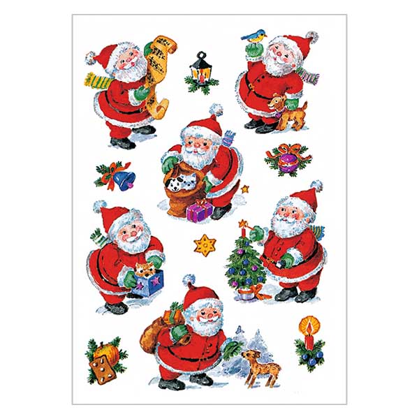 Klistermärke "Jultomten 2" (36 klistermärken) Klistermärke "Jultomten 2" (36 klistermärken)
