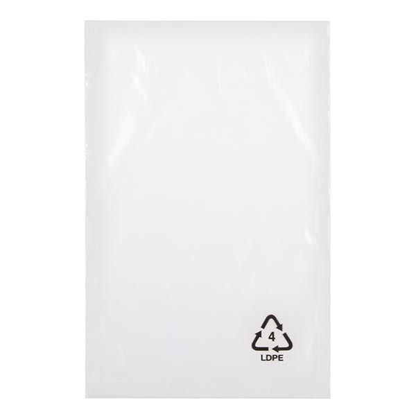 Platta påsar (förpackning om 100) 100x200mm/25µm Platta påsar (förpackning om 100) 100x200mm/25µm