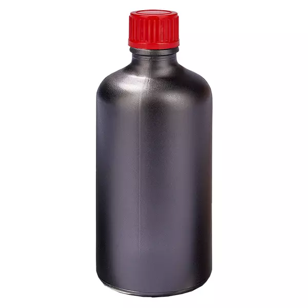 100ml flaska 11mm skruvkork röd standard BlackLine UT18/100 100ml flaska 11mm skruvkork röd standard BlackLine UT18/100