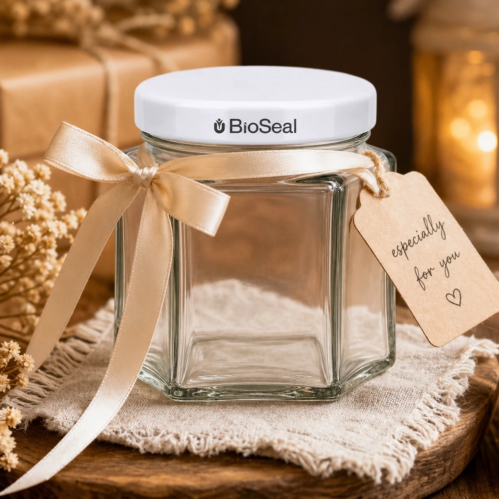 47ml hexa burk med vitt BioSeal lock UNiTWIST