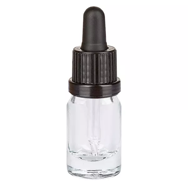 5 ml pipettflaska svart med säkerhetslock ClearLine UT18/5 5 ml pipettflaska svart med säkerhetslock ClearLine UT18/5