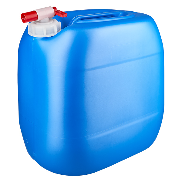 Dunk 30 liter blå med avtappningskran Dunk 30 liter blå med avtappningskran