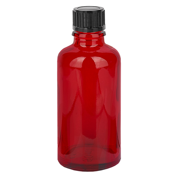 50ml flaska 11mm skruvkork svart standard RedLine UT18/50 50ml flaska 11mm skruvkork svart standard RedLine UT18/50