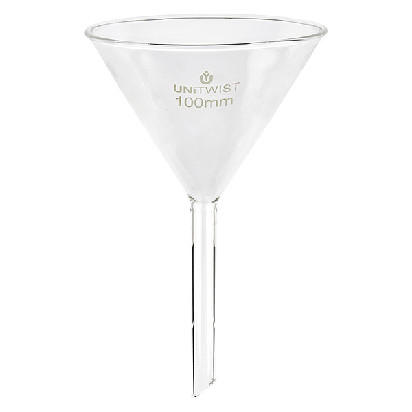 Glas trattore ø100 mm borosilicato UNiTWIST