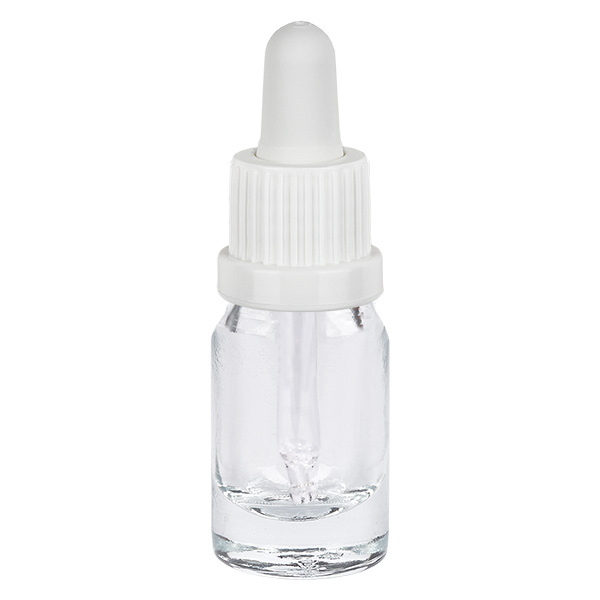 5 ml pipettflaska vit med säkerhetslock ClearLine UT18/5