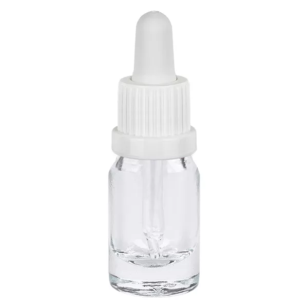 5 ml pipettflaska vit med säkerhetslock ClearLine UT18/5 5 ml pipettflaska vit med säkerhetslock ClearLine UT18/5
