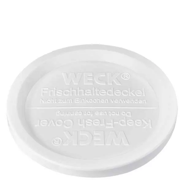 WECK REX konserveringslock RR120 vitt transparent runt för konserveringsburkar Konservering Förvaring