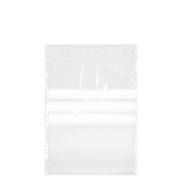 PolyZip med etikettfält (förpackning om 100) 250x350mm/50µm