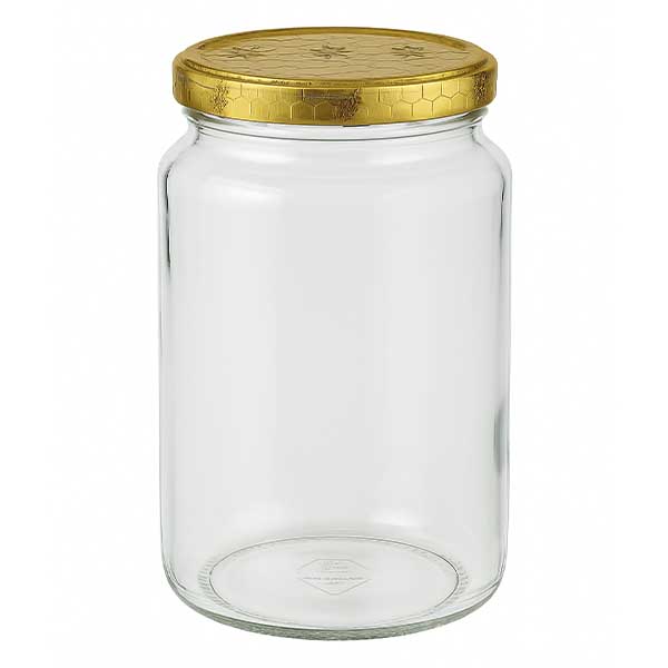 795 ml rund burk + BasicSeal-lock honeycomb UNiTWIST