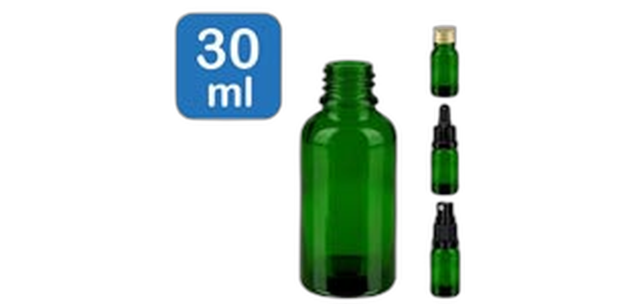 Apoteksflaskor GreenLine 30 ml UT18