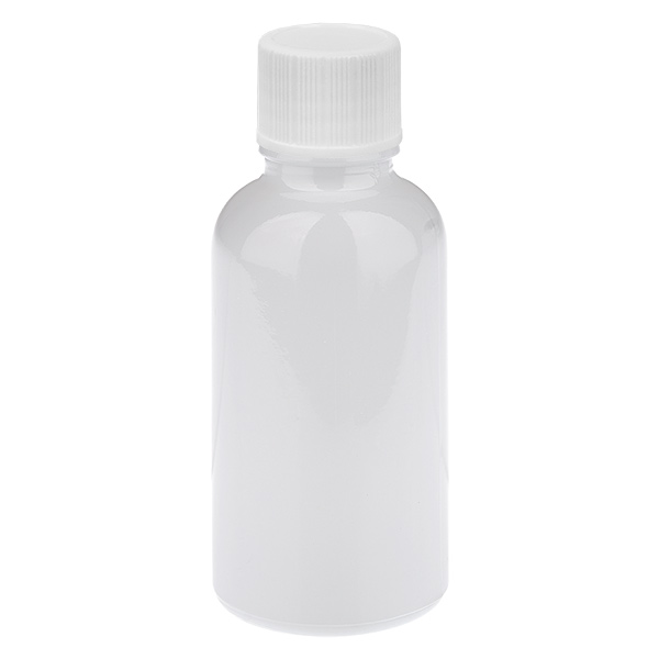 30 ml flaska 11 mm skruvkork vit standard WhiteLine UT18/30 30 ml flaska 11 mm skruvkork vit standard WhiteLine UT18/30