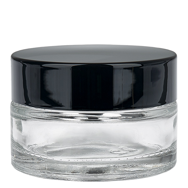Glasburk 20ml klar med UNiTWIST-insatslock Glasburk 20ml klar med UNiTWIST-insatslock