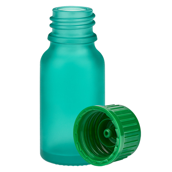 10 ml flaska 11 mm skruvkork grön Standard GreenLine UT18/10 10 ml flaska 11 mm skruvkork grön Standard GreenLine UT18/10