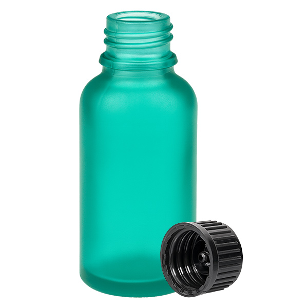 30ml flaska 11mm skruvkork svart standard GreenLine UT18/30 30ml flaska 11mm skruvkork svart standard GreenLine UT18/30