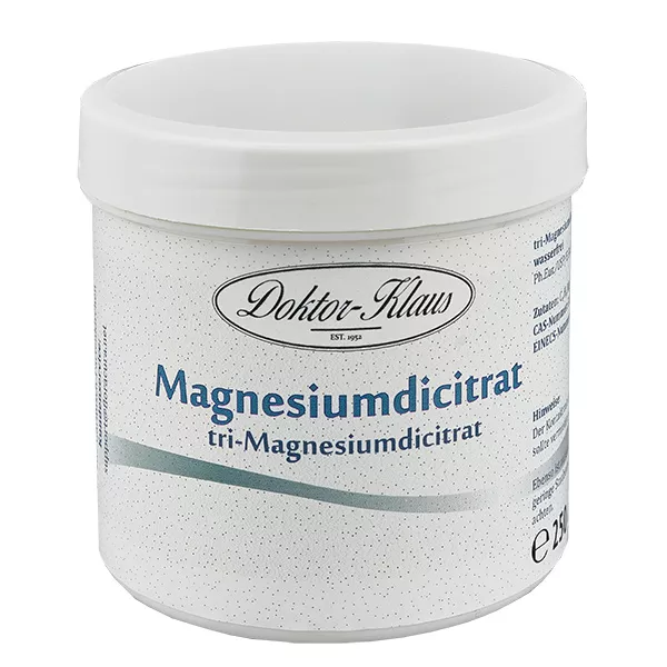 Tri-magnesiumdikitrat (vattenfritt) 250g Doktor-Klaus Tri-magnesiumdikitrat (vattenfritt) 250g Doktor-Klaus