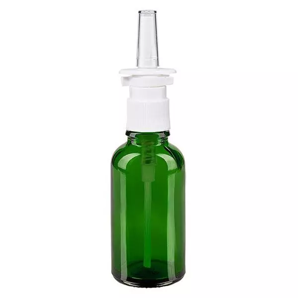 Apoteksflaska grön 30ml nässpray vit standard Apoteksflaska grön 30ml nässpray vit standard