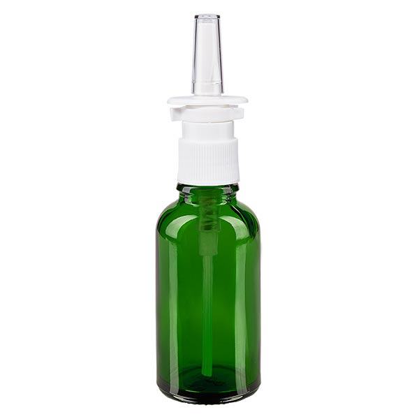 Apoteksflaska grön 30ml nässpray vit standard Apoteksflaska grön 30ml nässpray vit standard