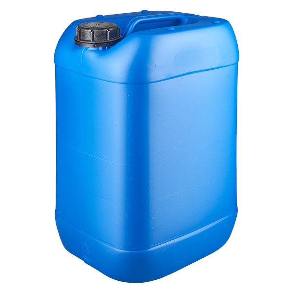 Dunk 25 liter blå med skruvkork, manipuleringssäker förslutning Dunk 25 liter blå med skruvkork, manipuleringssäker förslutning
