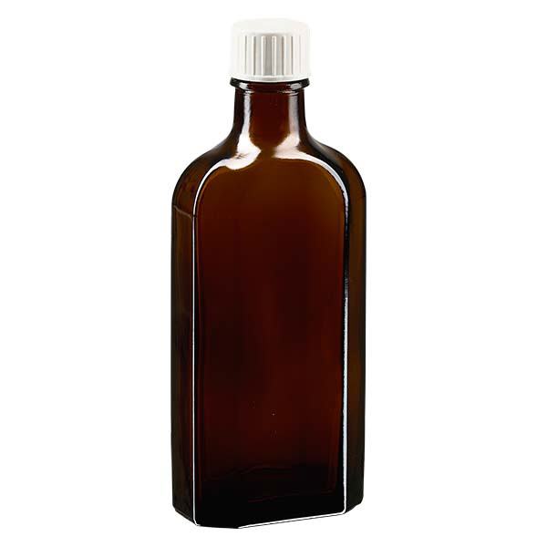 150 ml Meplat brunt skruvlock med hällring 150 ml Meplat brunt skruvlock med hällring