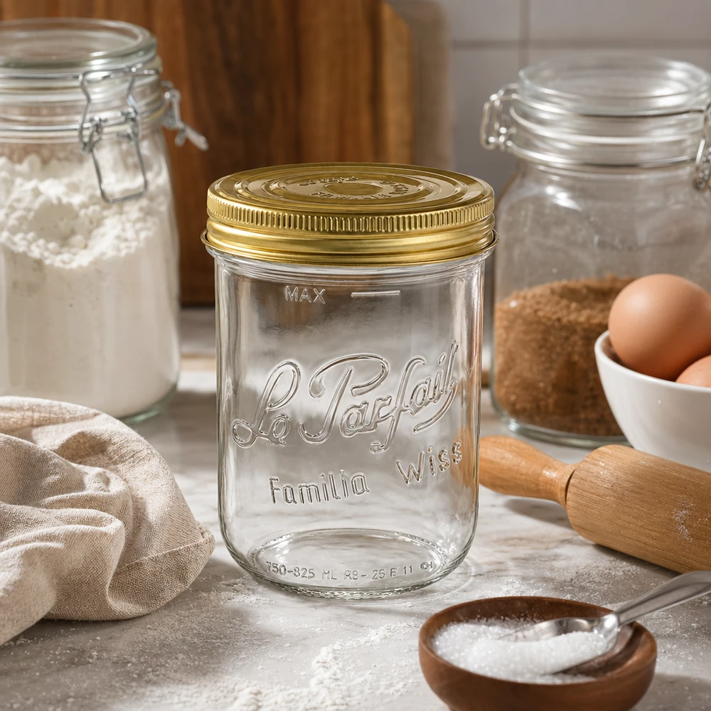 Le Parfait® Familia Wiss 750 g Ø100 mm burk